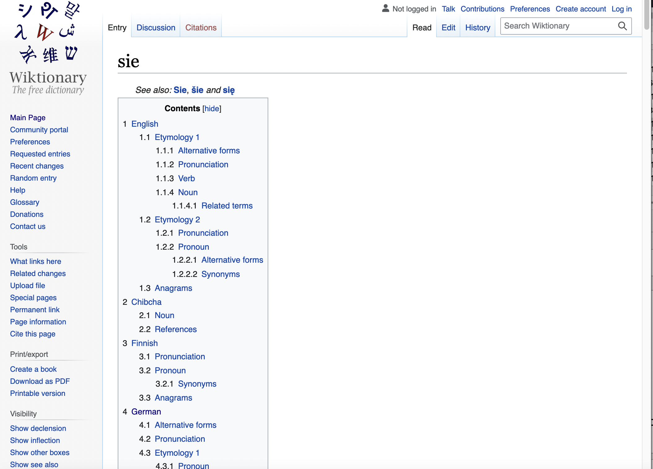A very large table of contents A very large table of contents